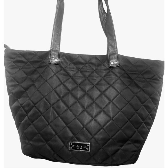 Olivia and Joy Large Quilted Tote - Picture 1 of 8